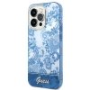 Guess GUHCP14LHGPLHB iPhone 14 Pro 6,1 niebieski/blue hardcase Porcelain Collection
